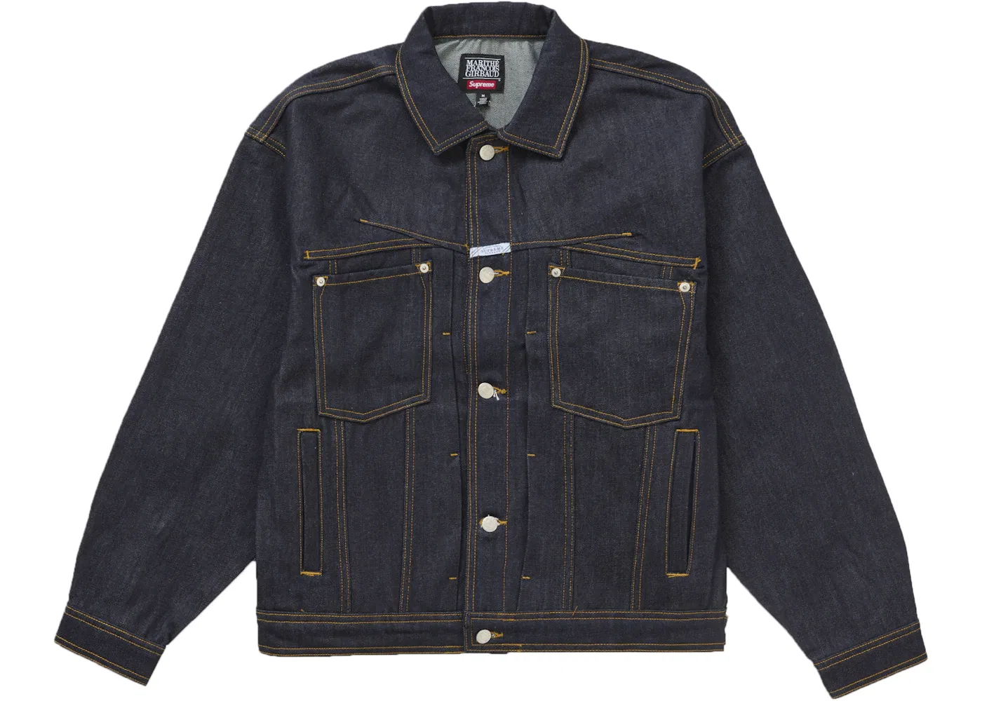 Мужская джинсовая куртка с боковыми швами X-Seam Supreme, Dark Indigo