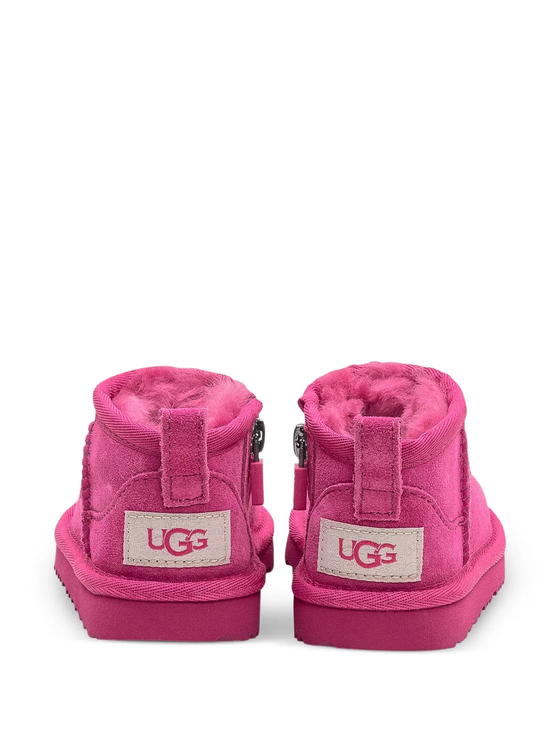 Детские ботинки Classic Ultra Mini розовые UGG, розовый — фото 3