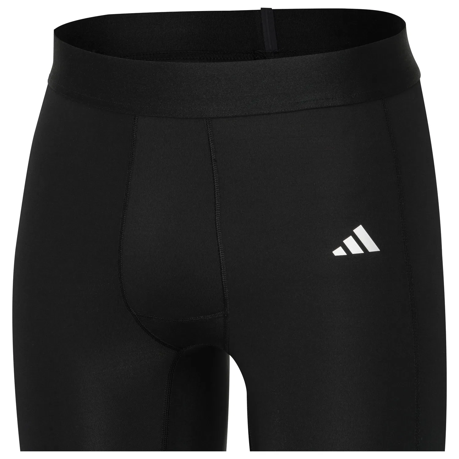 Мужские леггинсы с длинным рукавом TF Long Tight M Adidas, Schwarz — фото 3