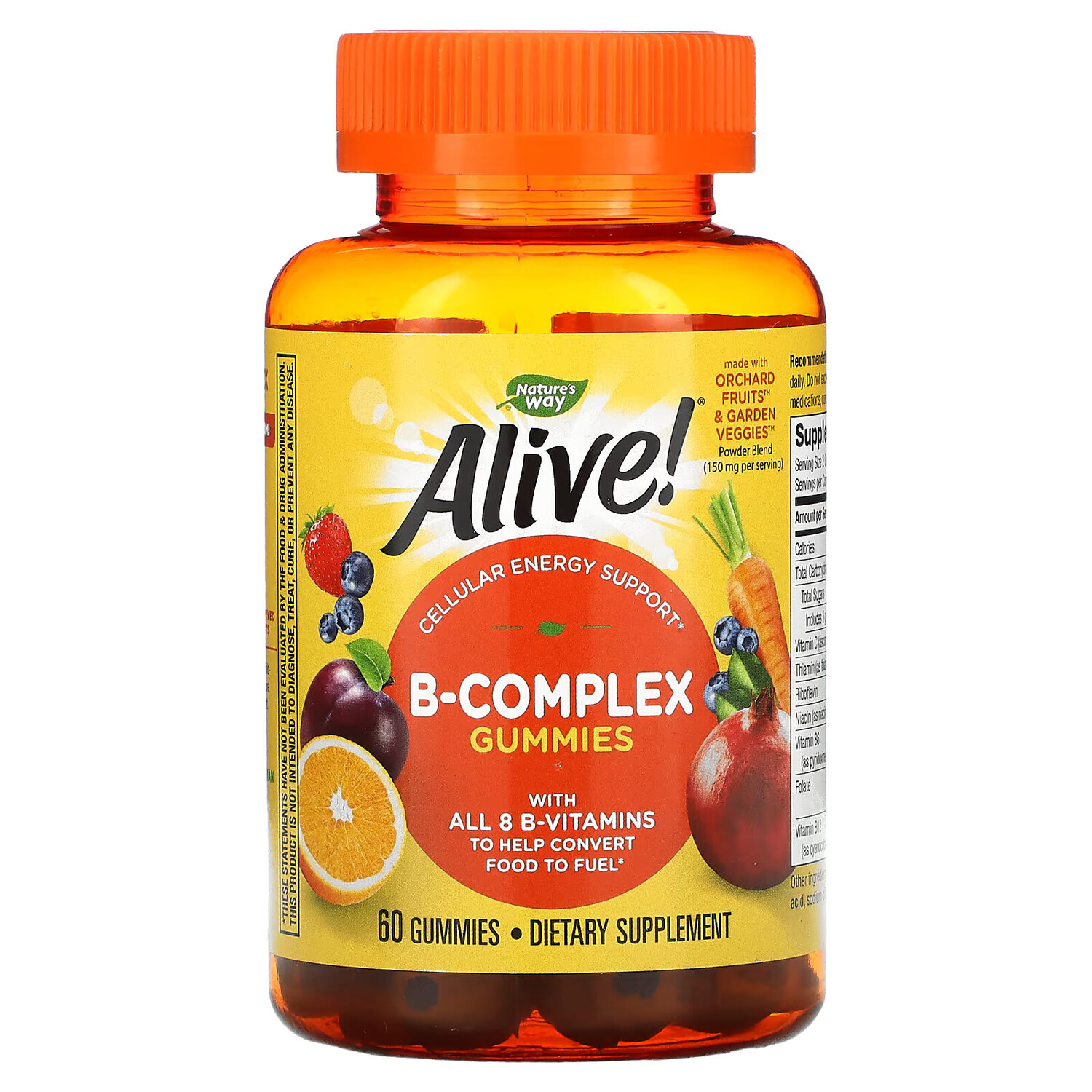 

Nature's Way Витамины группы B со вкусом манго, 60 жевательных конфет