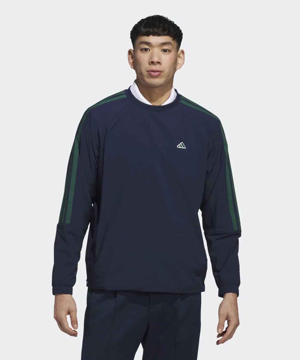 Мужская ветровка-пуловер с водоотталкивающей пропиткой Adidas Golf, Navy