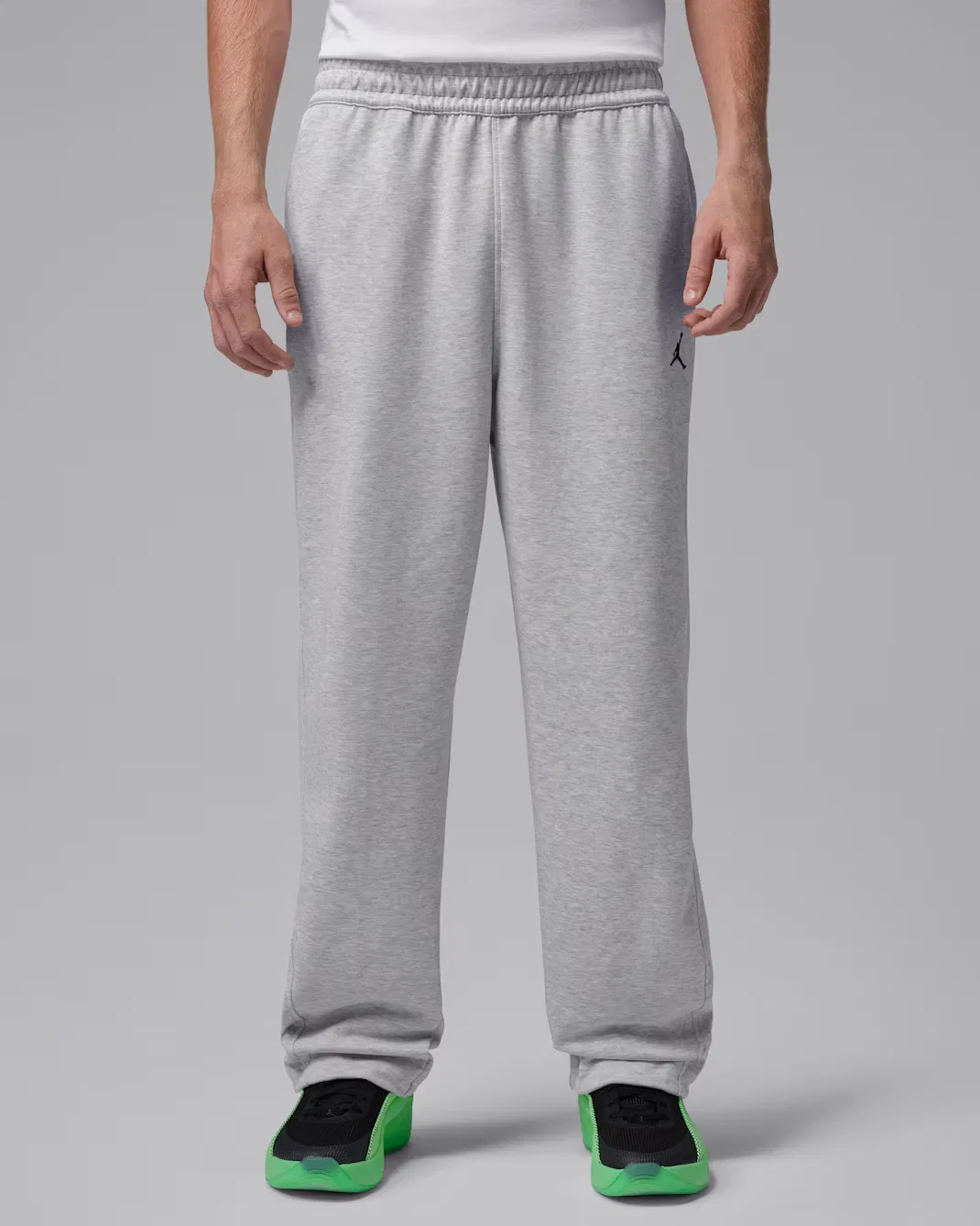 Мужские брюки Dri-FIT Jordan Sport Hoop Fleece, Grey Heather