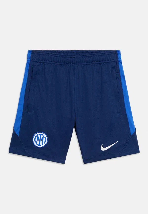 Шорты футбольные, unisex - club wear, Nike Performance void, lyon blue, white, белый/синий — фото 3