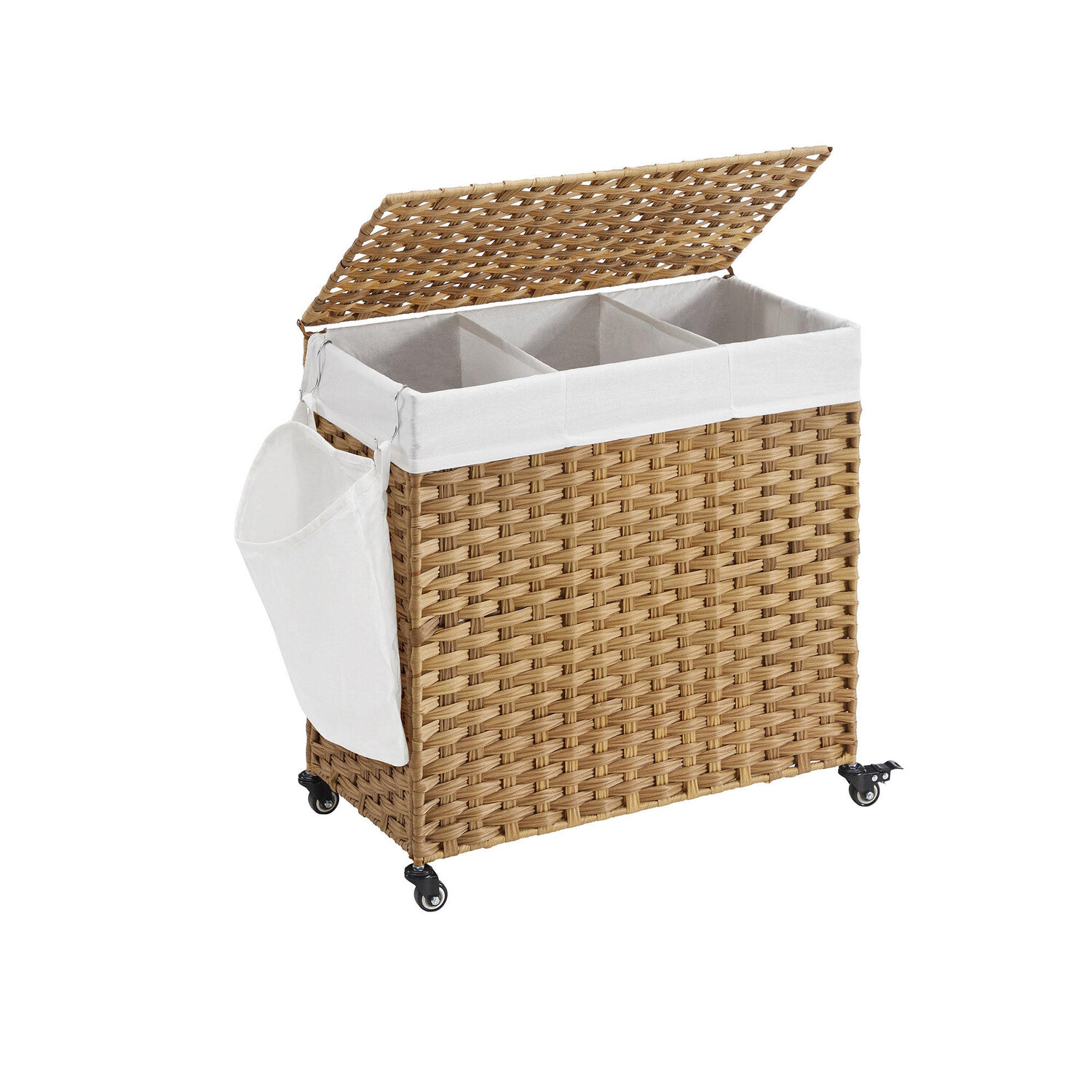 

Корзина для белья Hansiro, 33x66 см, цвета эвкалипта