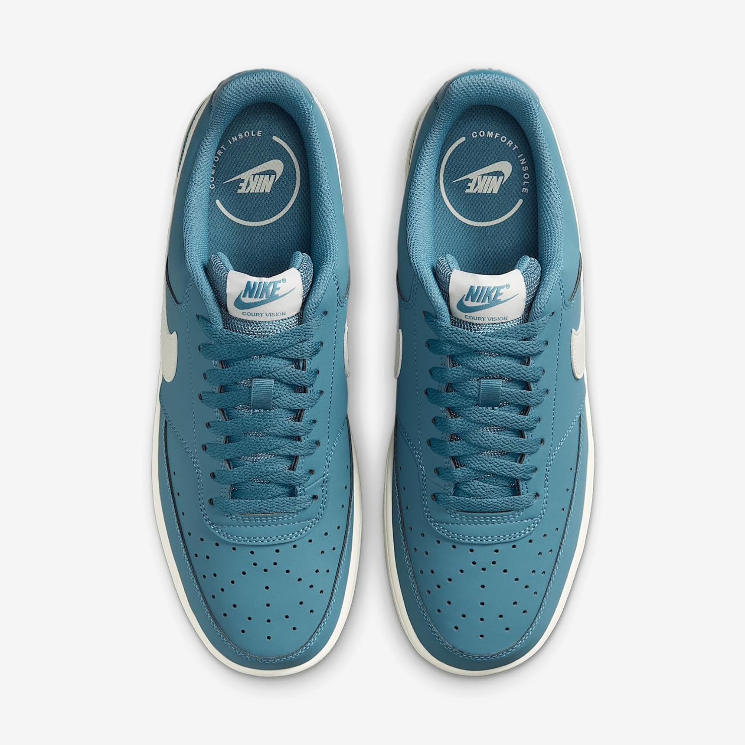 Мужские кроссовки Nike Court Vision Low, голубой — фото 4