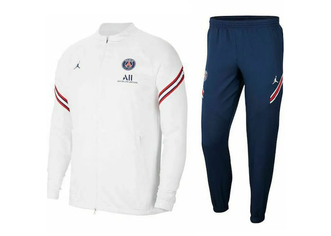 Мужской спортивный костюм Tracksuit Nike, White/Blue