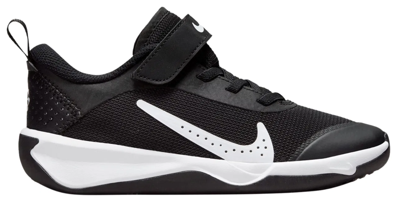 Детские кроссовки для мальчиков с дышащей сеткой Omni Nike, Black/White