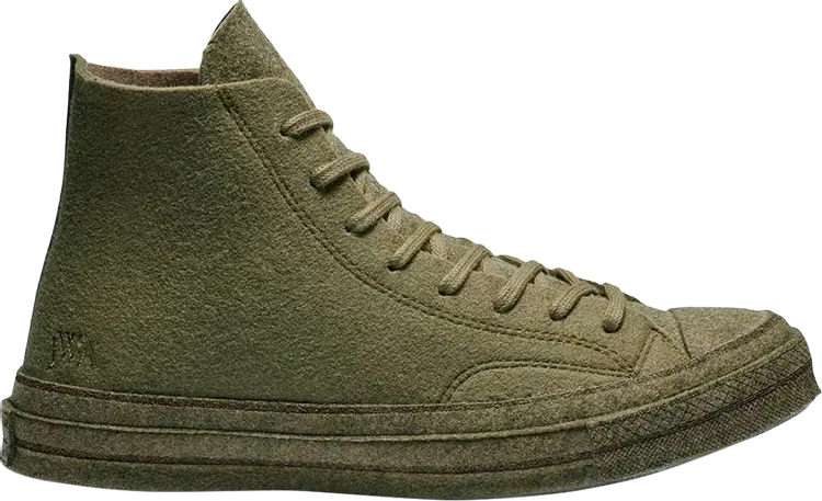 

Кроссовки Converse J.W. Anderson x Chuck 70 Hi Top Felt, серый