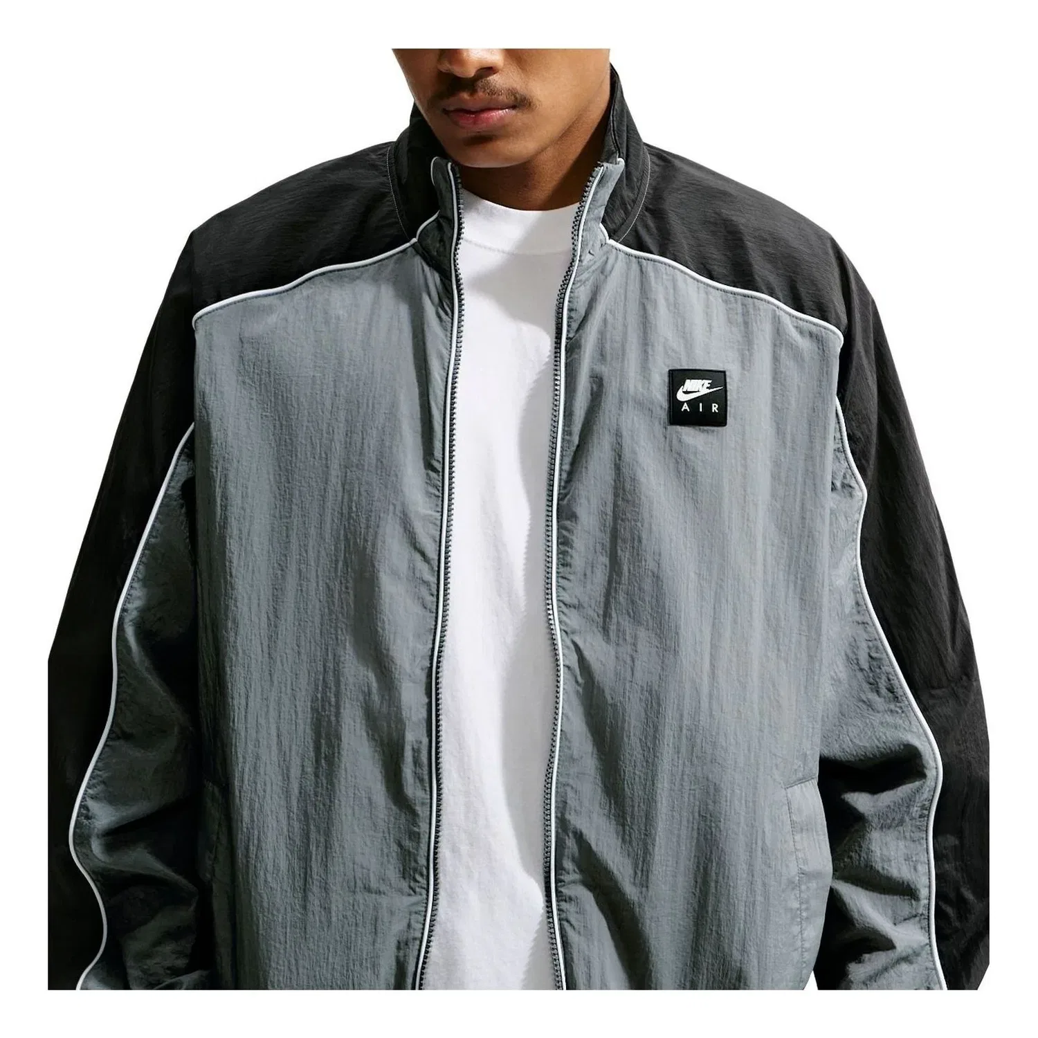 Мужская куртка Nike Air Woven Track Jacket, серый