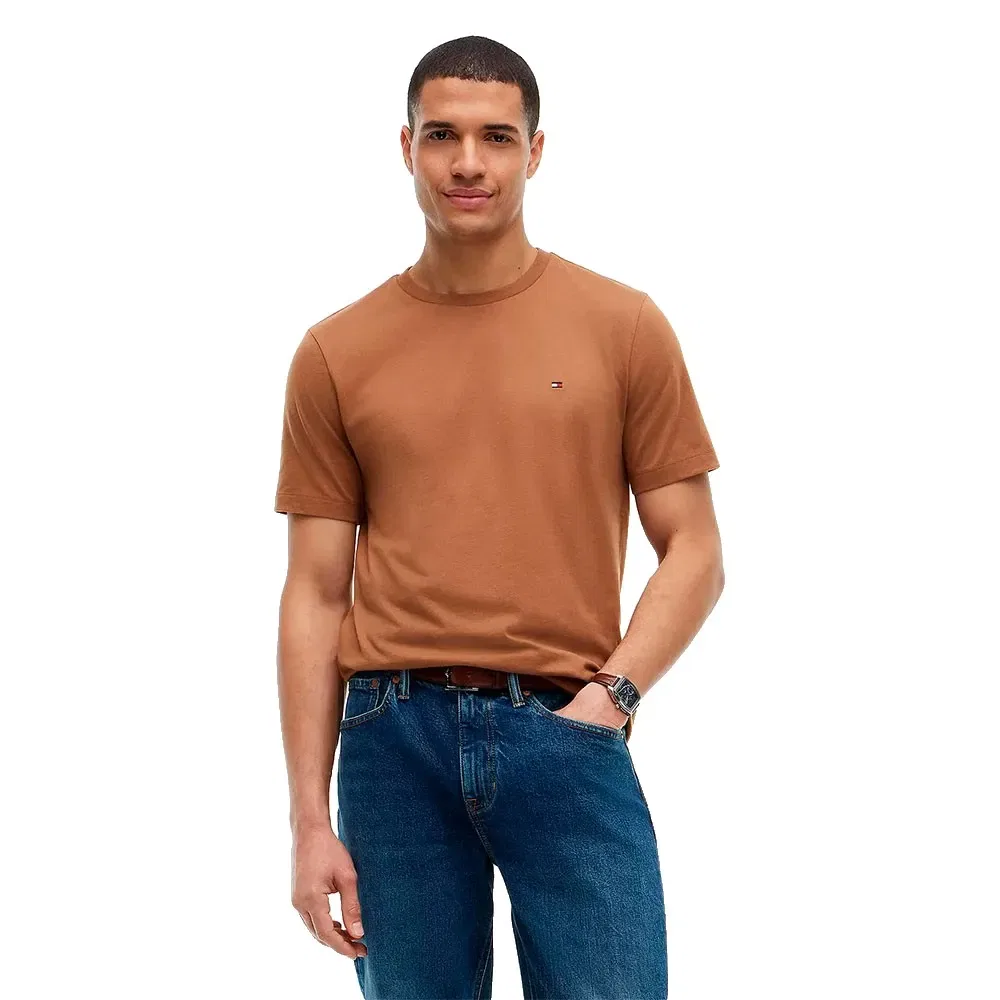Мужская футболка с коротким рукавом Tommy hilfiger, Brown