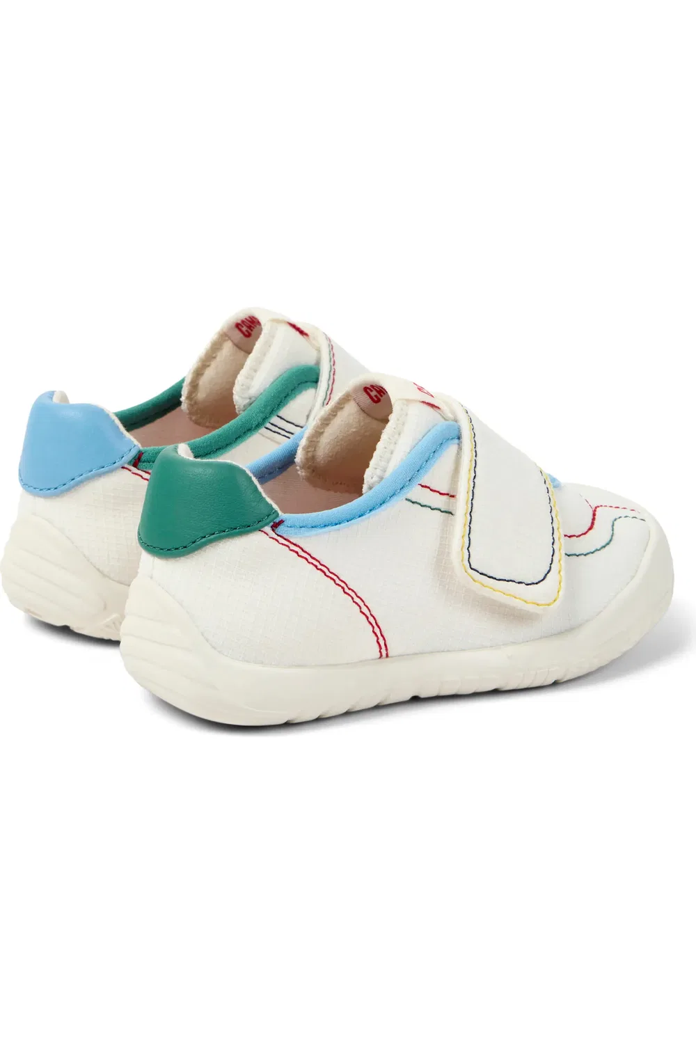 Кроссовки детские Camper Peu Path Twins, эргономичные, White Natural — фото 2