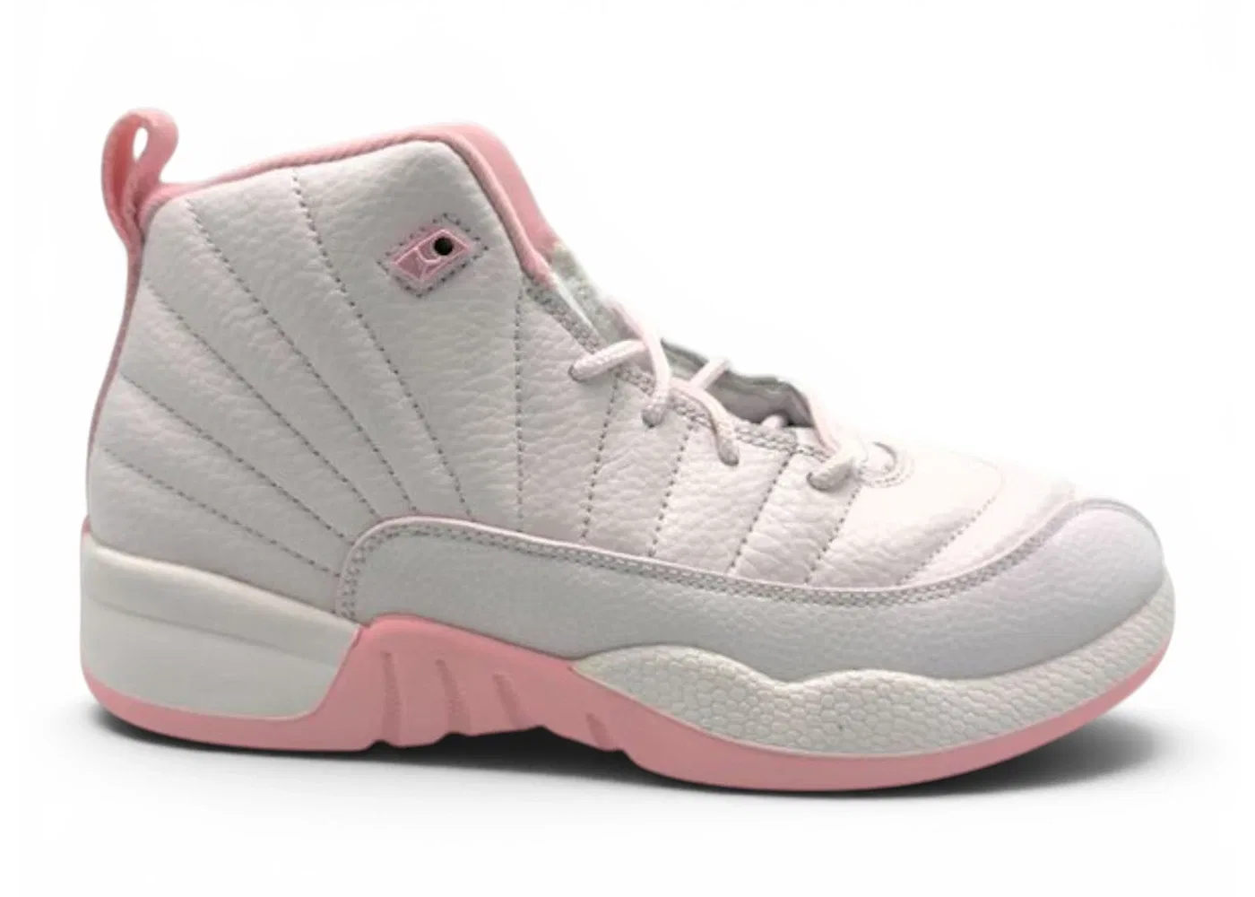 Детские кроссовки с цветочным дизайном Jordan 12 Retro Pearl Pink PS Jordan, Pearl Pink/Medium Soft Pink