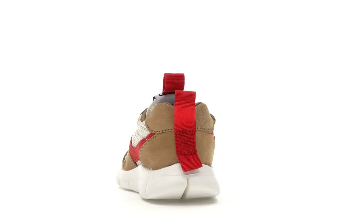 Детские кроссовки Lifestyle с принтом Nike Mars Yard Nike, Natural/Sport Red-Maple — фото 4