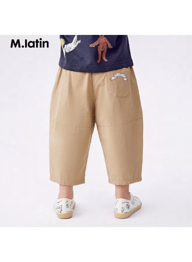 Брюки средней длины для детей M.Latin, хаки