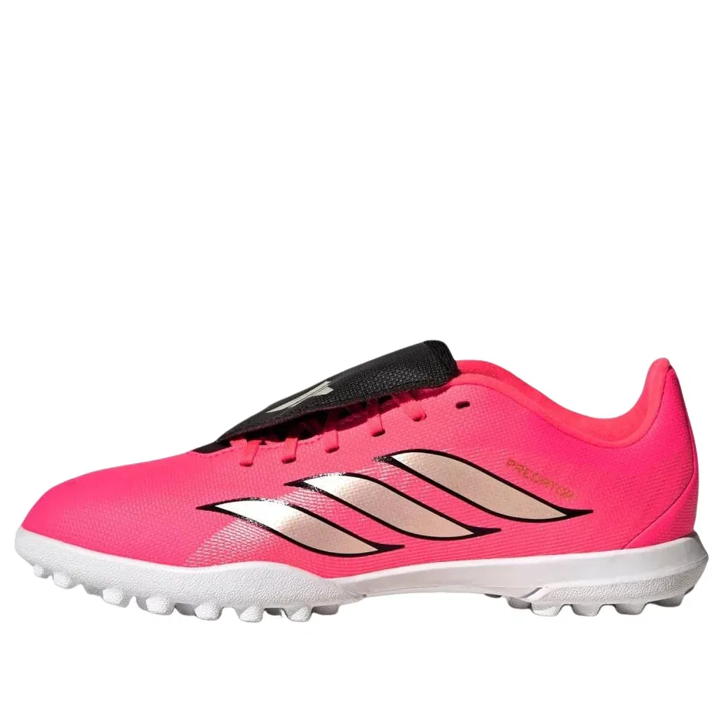 Детские бутсы для футбола с закрытой шнуровкой Predator Club TF Adidas, красный