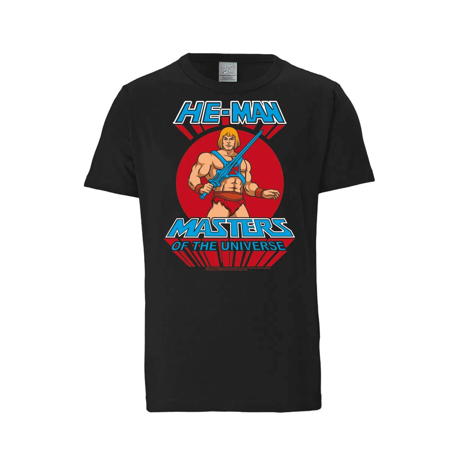 Детская футболка He-Man с принтом LOGOSHIRT, Black/Multicolor — фото 3