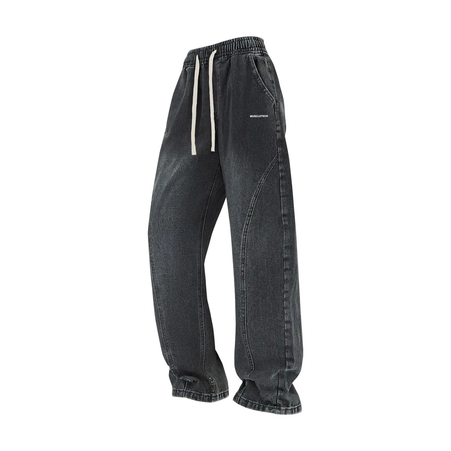 Детские джинсы прямого кроя Unisex Moderate Straight Fit Jeans MUSCLETECH