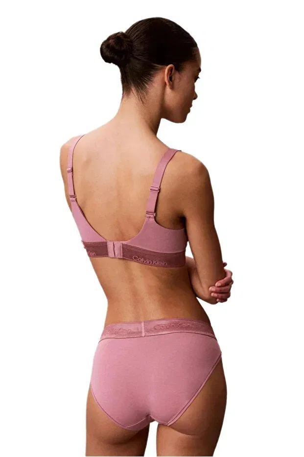 Женские бралетт с v-образным вырезом Calvin Klein, Pink — фото 3