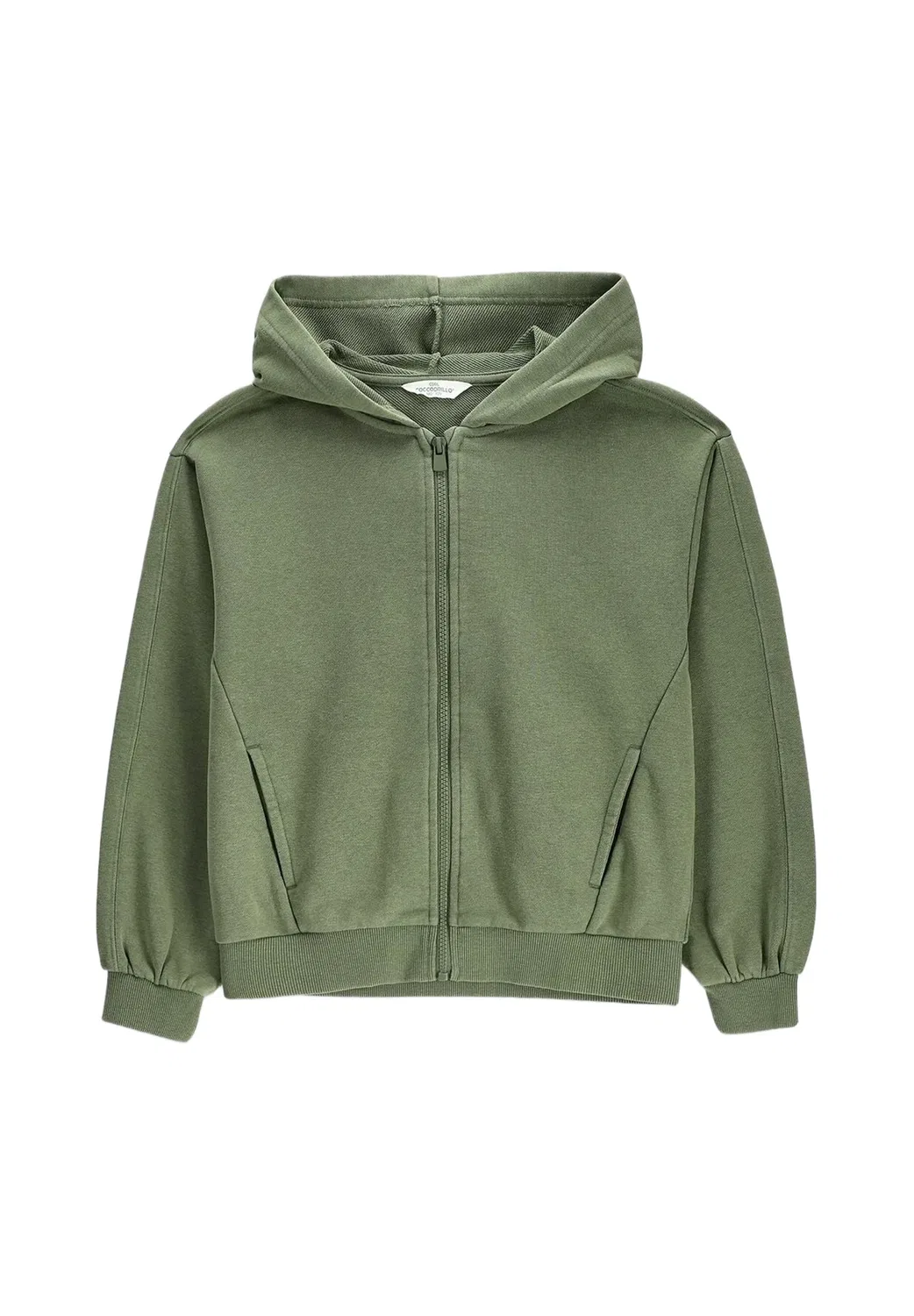 Bluza rozpinana (f-zc6132401fgj-027-158) - толстовка на молнии Coccodrillo, Khaki