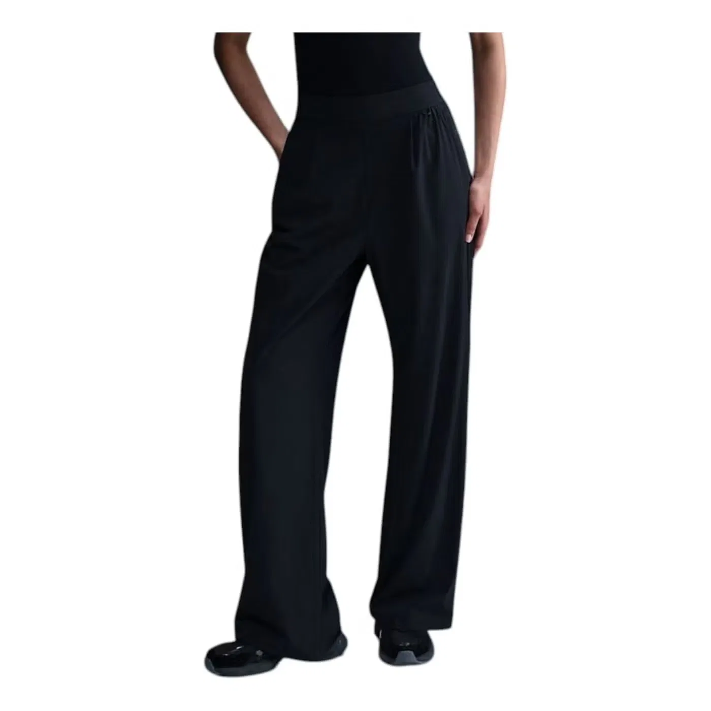 Брюки свободного кроя с высокой посадкой 24.7 PerfectStretch Dri-FIT Nike, черный