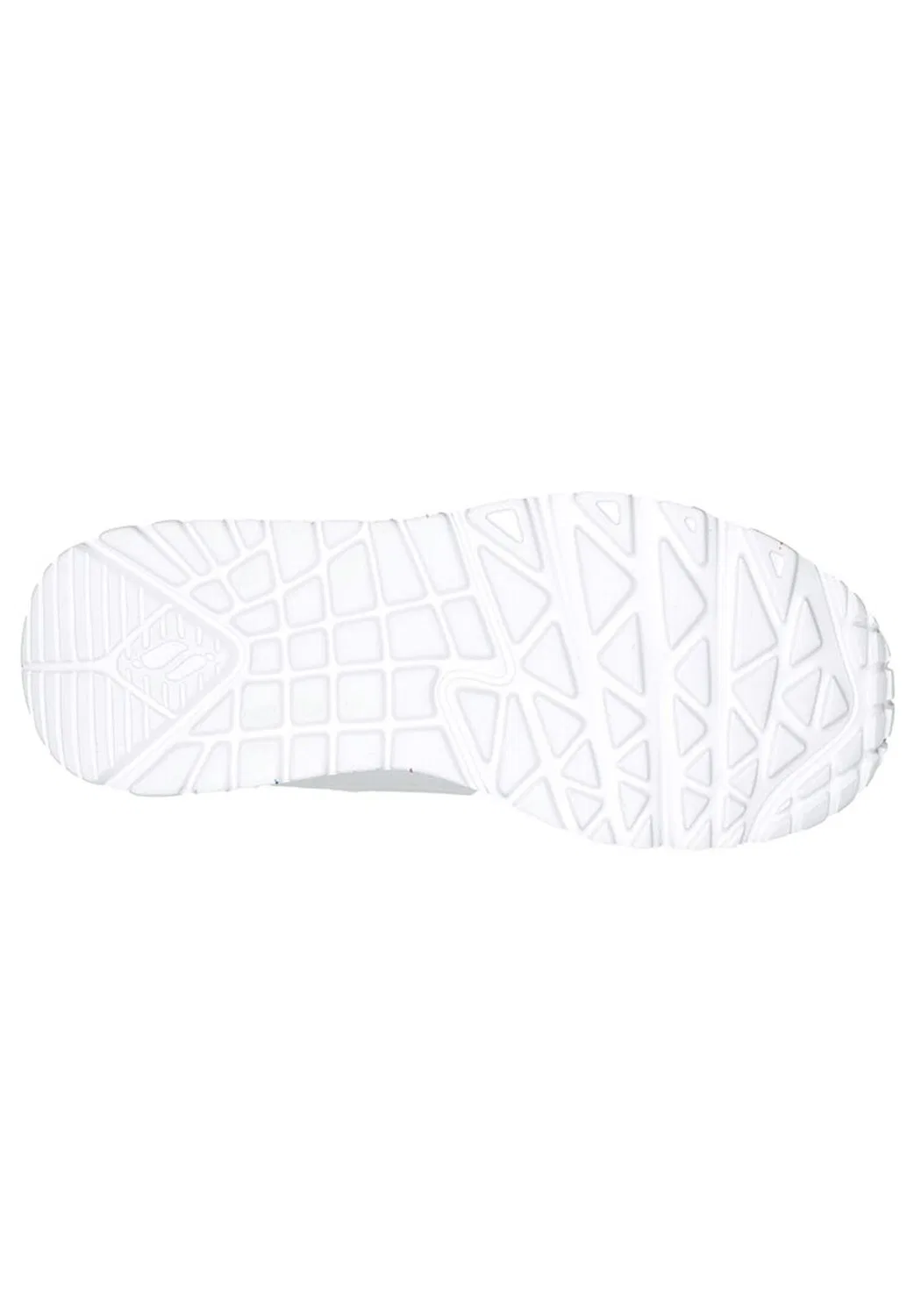 Детские кроссовки с принтом Uno Lite Rainbow Specks Skechers, Weiß — фото 4