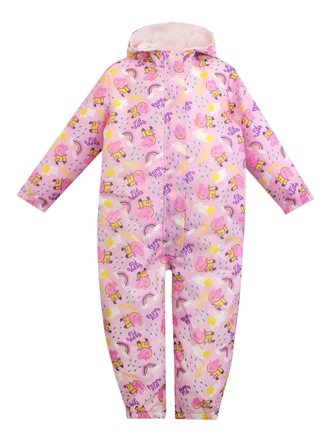 Комбинезон дождевой Peppa Pig Puddle Suit Character, розовый — фото 4