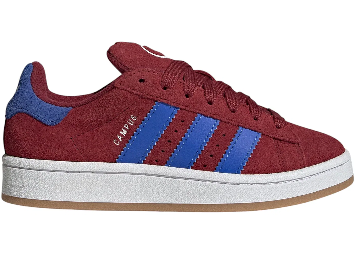 Детские кроссовки Lifestyle Campus 00s Adidas, Noble Maroon Hi-Res Blue Cloud White