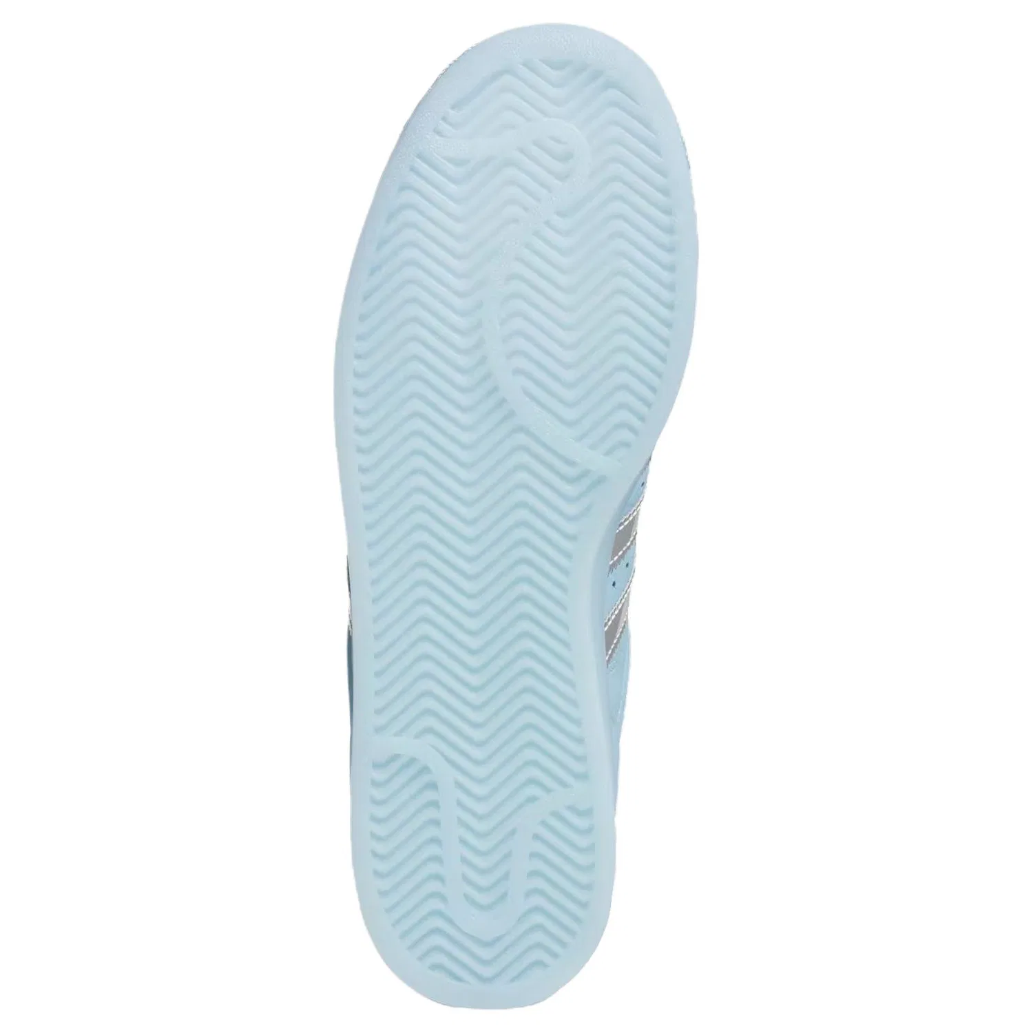 Детские кроссовки унисекс низкие Adidas Superstar 2, Transparent Blue/Tech Gray Metallic/Cloud White — фото 2