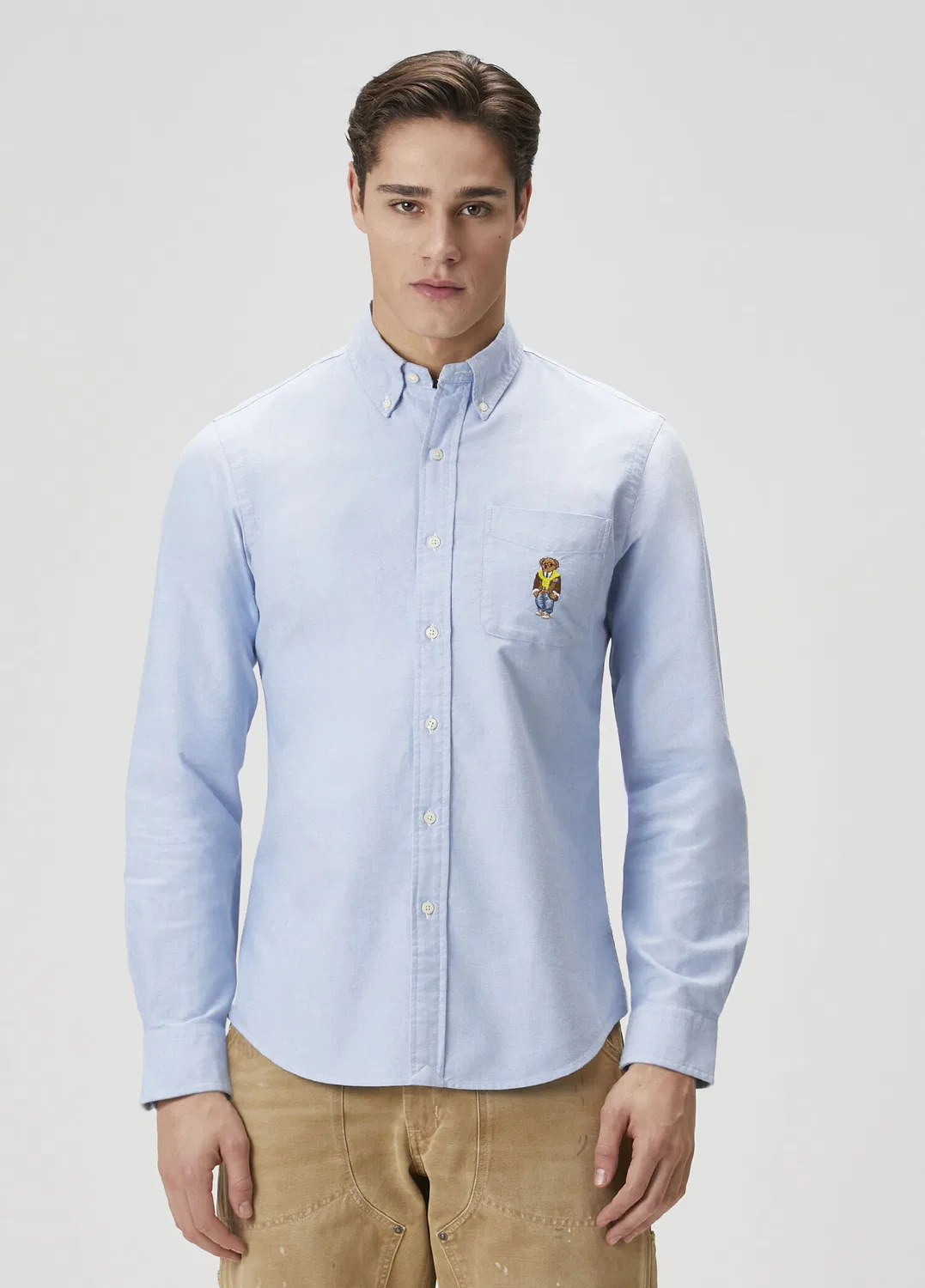 Рубашка Classic Oxford Polo Ralph Lauren, blue