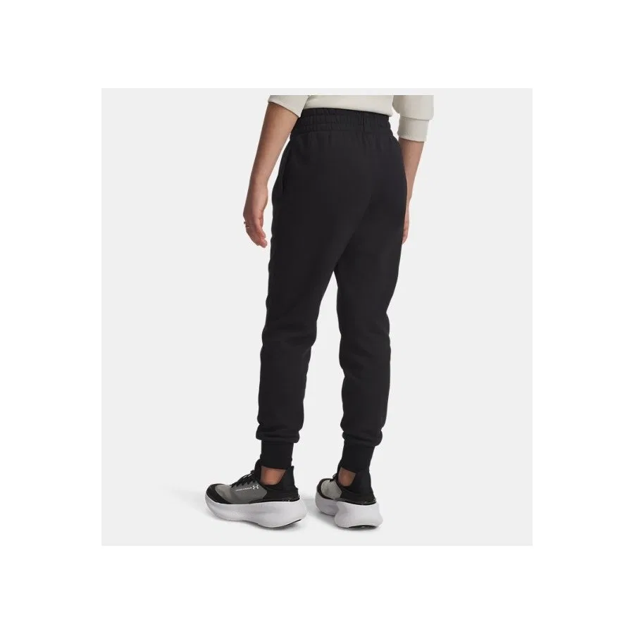 Детские спортивные штаны с флисом UA Rival Under Armour, Фиолетовый — фото 2