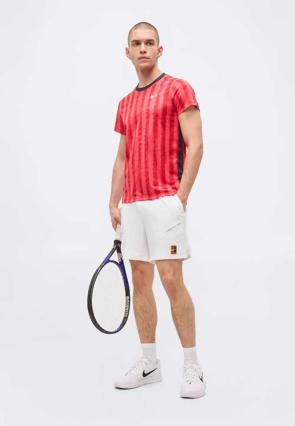 Футболка спортивной формы «Победа» Nike Performance, Team Red/Black/White — фото 2