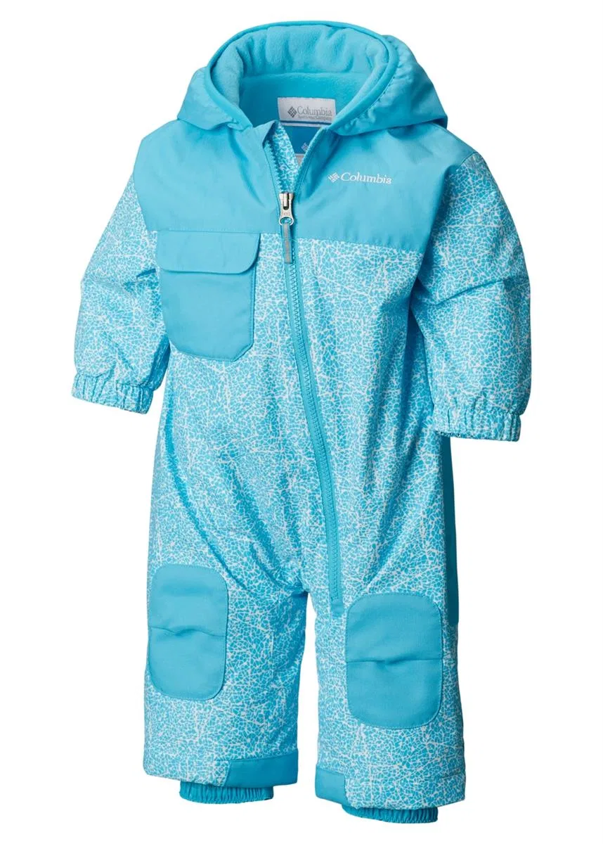 Детский зимний комбинезон с капюшоном Hot-Tot Columbia, Atoll Crackle Print