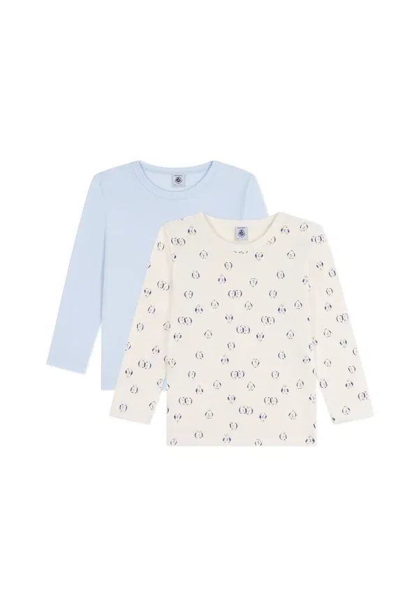 Комплект из 2 футболок с принтом Animals Petit Bateau multi-coloured, мультиколор