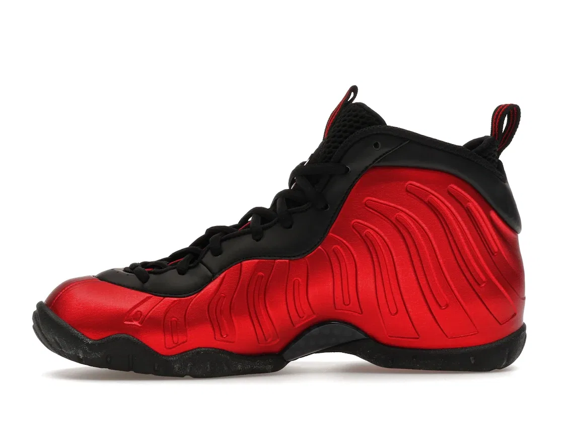 Детские Кроссовки Lifestyle Nike Air Foamposite Pro, University Red/Black — фото 3