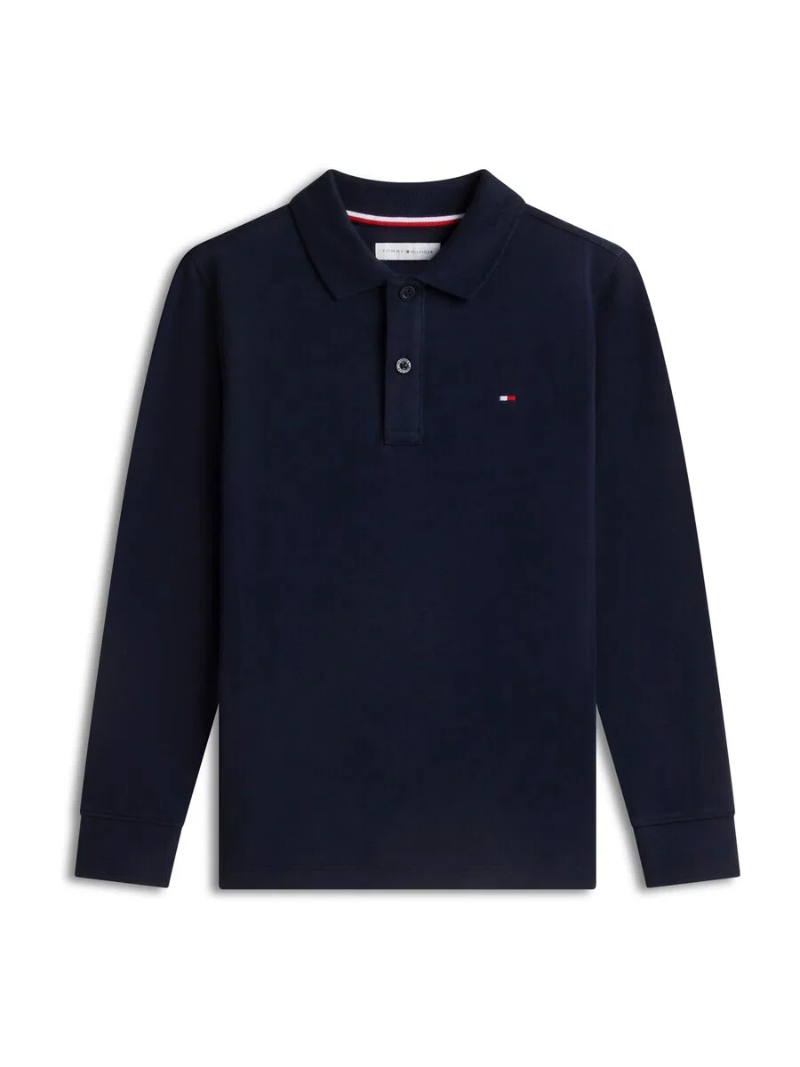 Рубашка TOMMY HILFIGER 'Essential Regular Fit Long Sleeve', цвет темно-синий