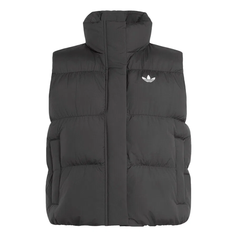 Жилет ADIDAS ORIGINALS 'REGULAR PADDED' черного цвета