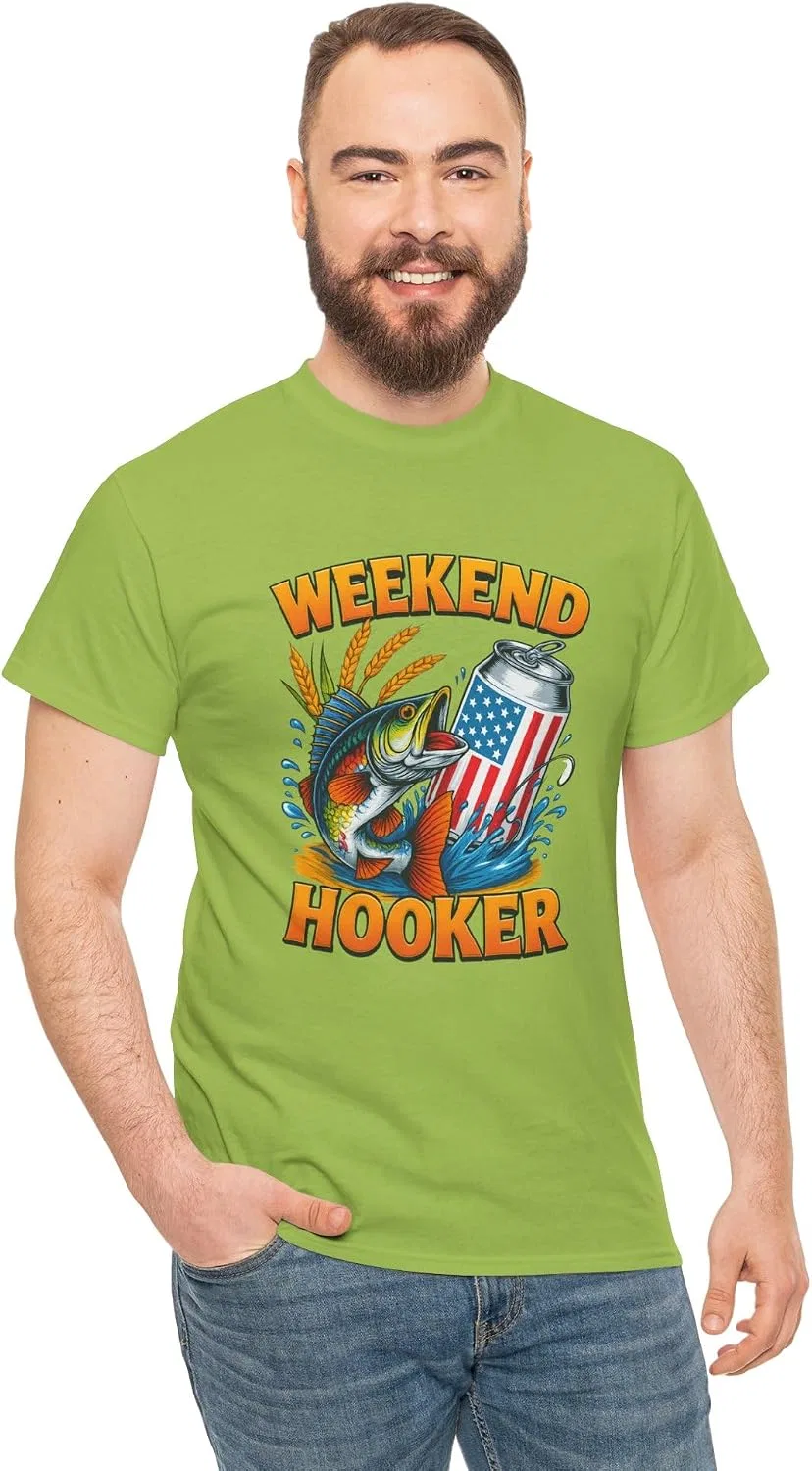 Мужская футболка с принтом Weekend Hooker, Kiwi — фото 4