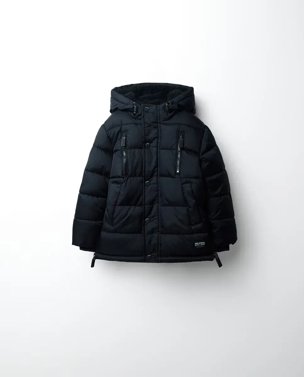 Детское пальто-анорак для мальчиков Sfera, Negro