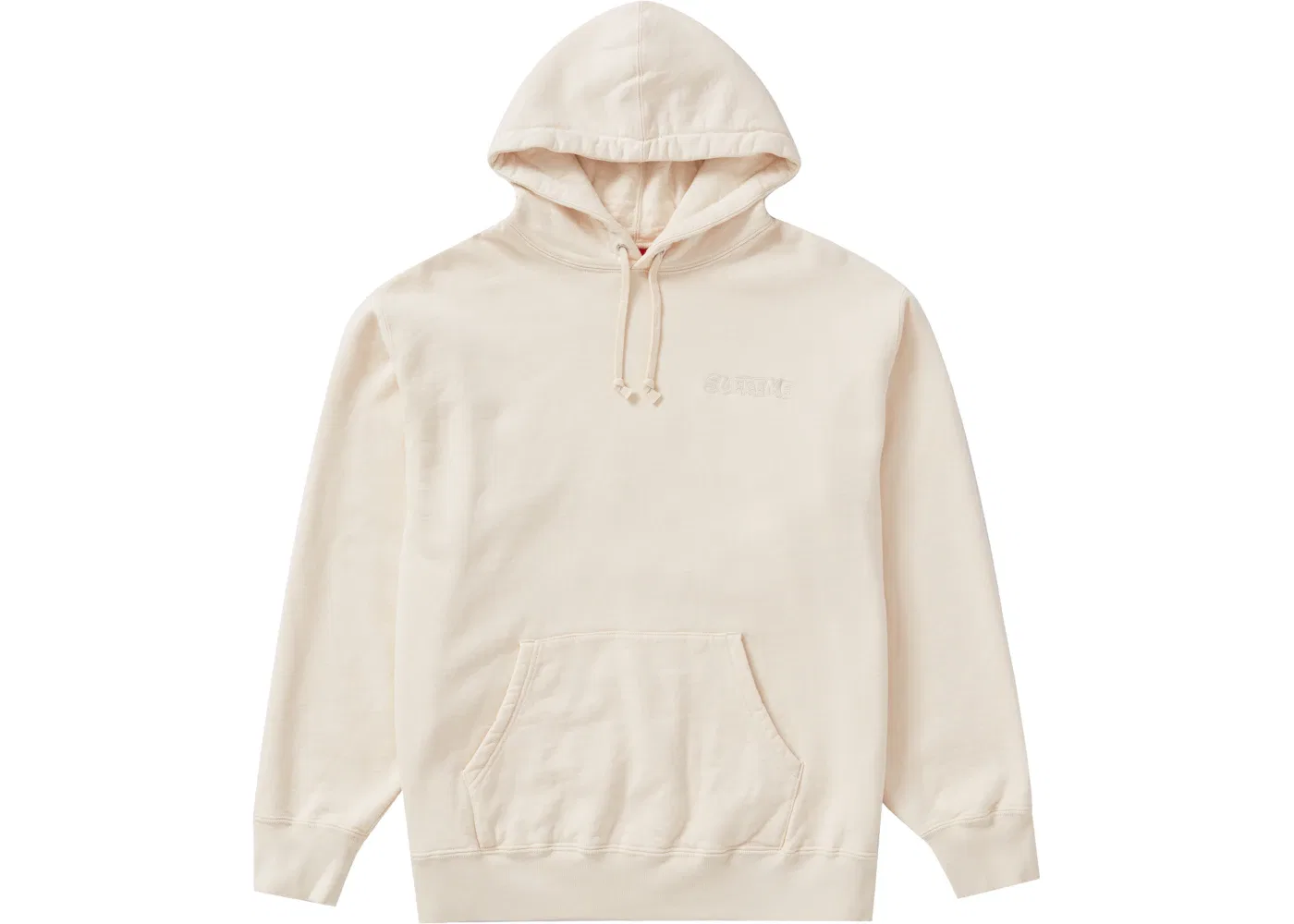 Мужской худи с принтом Supreme Smurfs Hooded Sweatshirt, Natural — фото 2