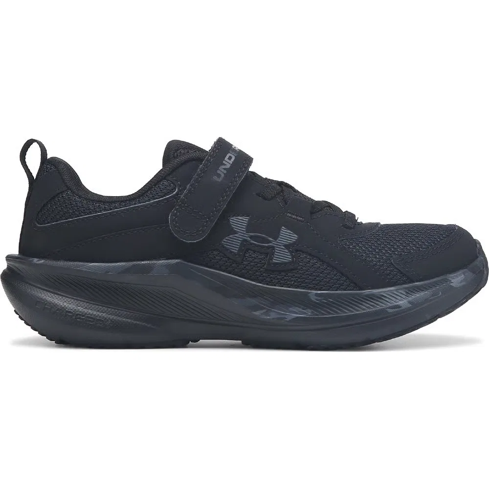 Детские кроссовки Charged+ Asserve 11 AC для бега Under Armour, Black Camo — фото 2