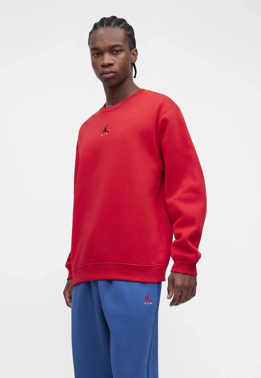 Свитшот Crew Jordan, University Red/Black — фото 4