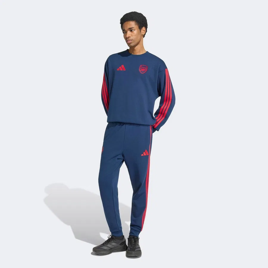Мужской свитшот с длинным рукавом Arsenal FC DNA adidas, Синий — фото 2