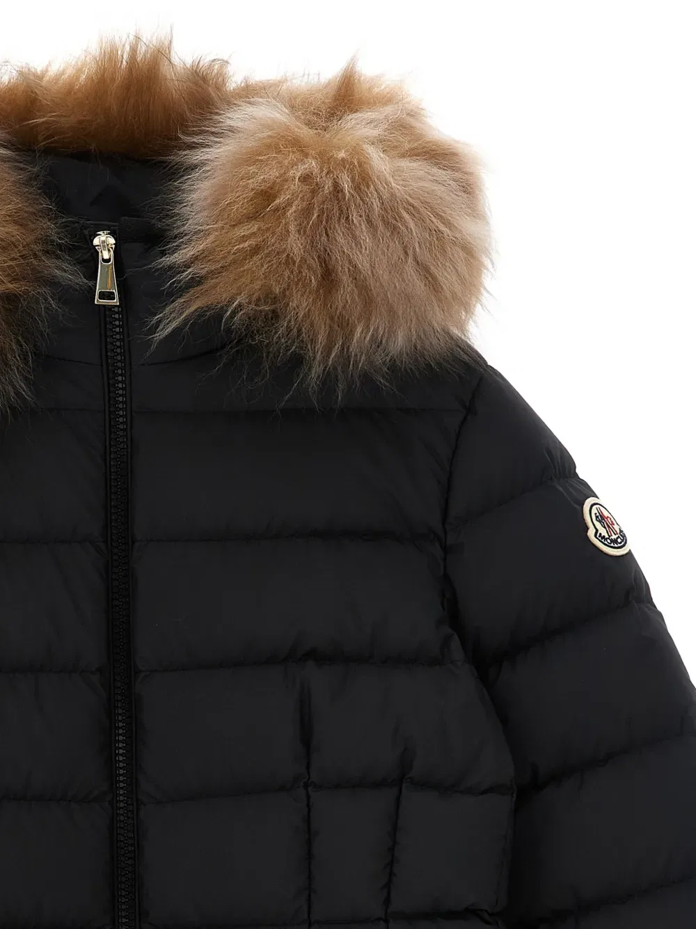 Куртка утепленная Boedette Moncler Enfant, черный — фото 3