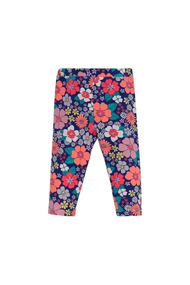 Детские леггинсы для девочек с принтом Neon Garden Lovetti, Patterned