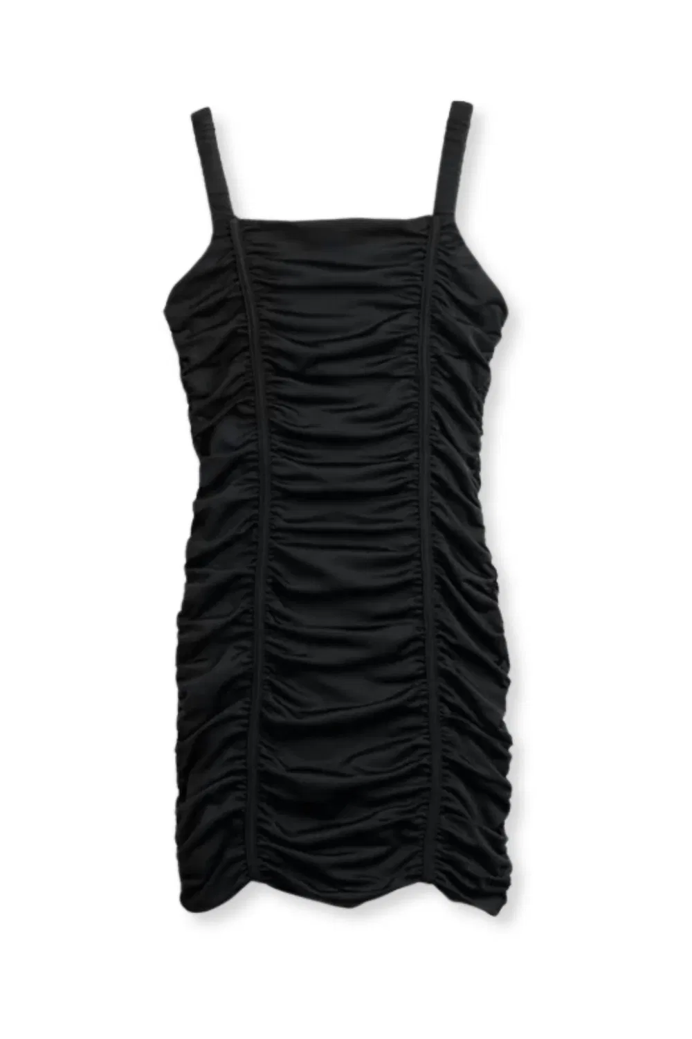 Детское платье для девочек без рукавов с драпировкой Scarlett Dress KatieJnyc, черный