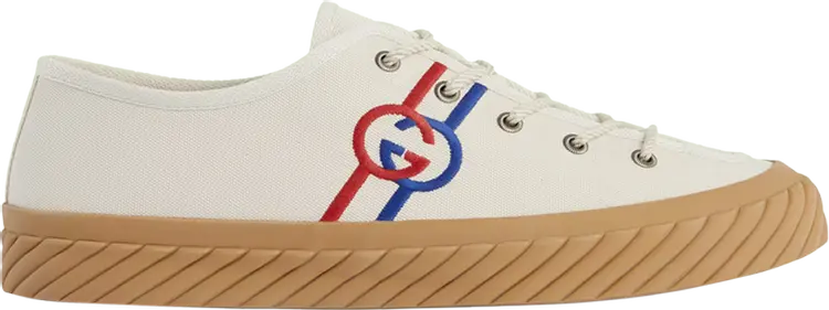 

Кроссовки Gucci Interlocking G Low Beige, бежевый