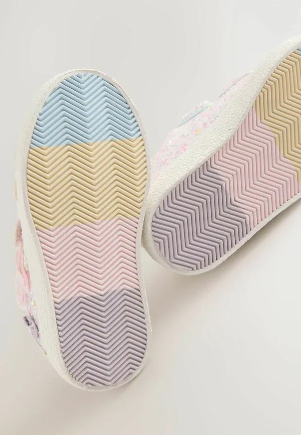 Ботинки на липучке Baby shoes Next multi pastel glitter — фото 3