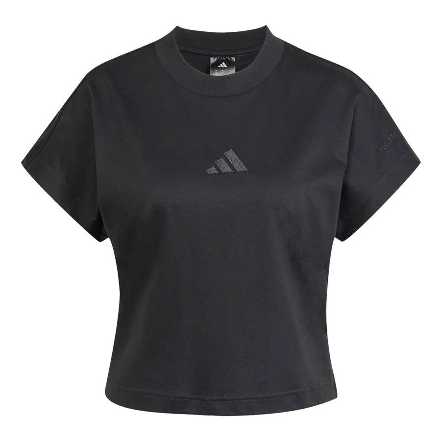 Футболка женская с длинным рукавом W ALL SZN TEE adidas, Черный