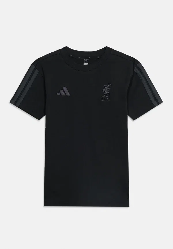 Футболка унисекс футбольного клуба «Ливерпуль» Adidas Performance, черный — фото 3
