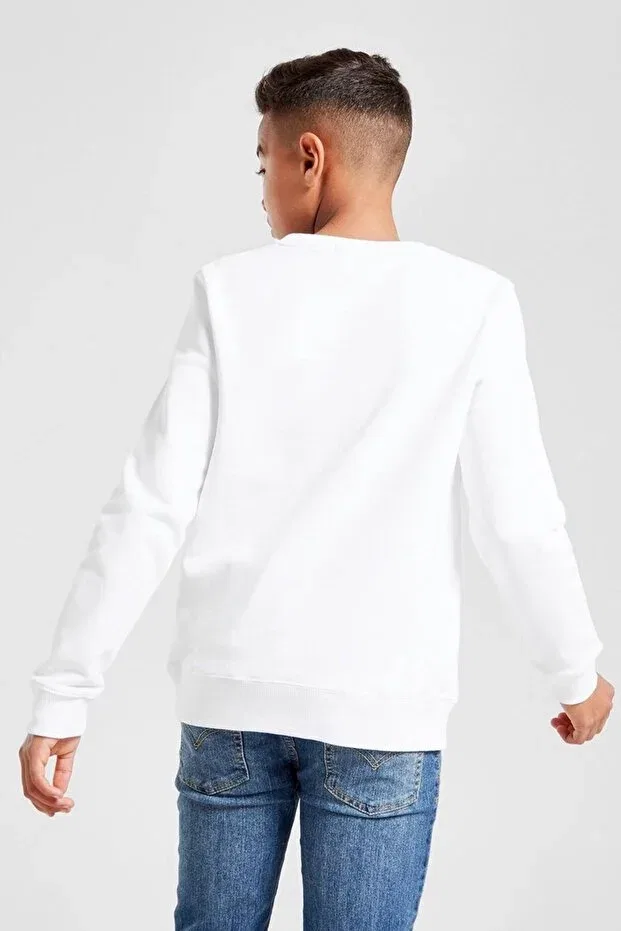 Детское худи для мальчиков с принтом The last of us ellie's backpack white kids 2ip Tshirthane, White — фото 3